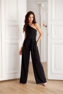 Kombinezon damski elegancki Model Isotta CZA KMB0009 Black - Roco Fashion