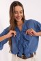 Koszula Damska bawełniana Model MI-KS-92224.95 Dark Blue - Italy Moda