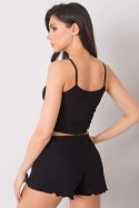 Bluzka damska Top Model RV-TP-6626.88 Black - Rue Paris