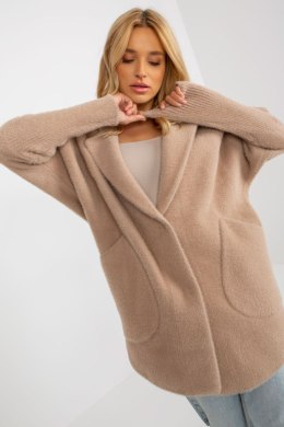 Płaszcz Damski Alpaka Model MBM-PL-1517.00P Beige - MBM