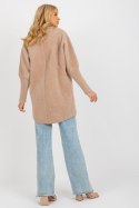 Płaszcz Damski Alpaka Model MBM-PL-1517.00P Beige - MBM