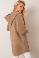 Płaszcz Damski Kurtka Alpaka Model MBM-PL-1518.95P Dark Beige - MBM
