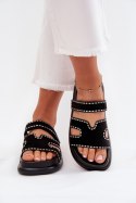Klapki damskie Model Delyna 27004 Black