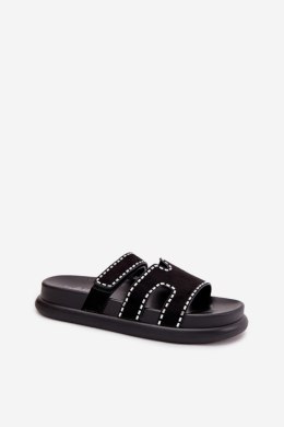 Klapki damskie Model Delyna 27004 Black