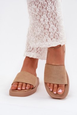 Klapki damskie Model Jorina 5178 Dark Beige
