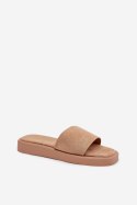 Klapki damskie Model Jorina 5178 Dark Beige
