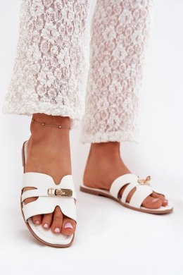 Klapki damskie Model Kerenza 98-213 White