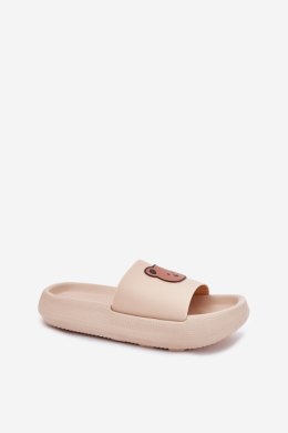 Klapki damskie Model Lalon WS-10 Beige