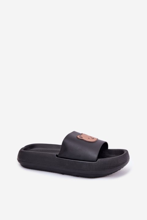 Klapki damskie Model Lalon WS-10 Black Klapki damskie Model Lalon WS-10 Black