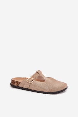 Klapki damskie Model Lirina 98-263 Beige