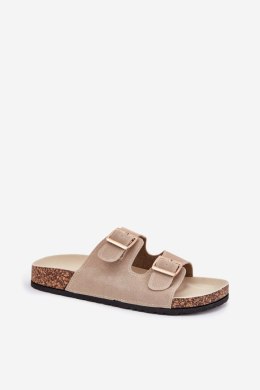 Klapki damskie Model Lunera 7902 Beige
