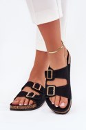 Klapki damskie Model Lunera 7919 Black
