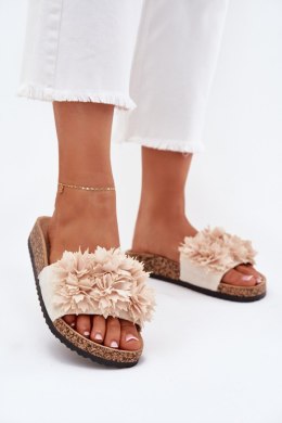 Klapki damskie Model Seleneza 25SD21-5969 Beige
