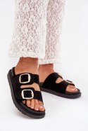 Klapki damskie Model Verena 222-2 Black