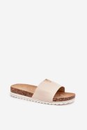 Klapki damskie Model Vessira AM247 Beige
