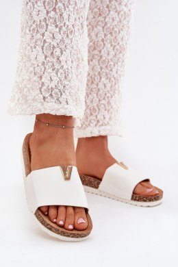 Klapki damskie Model Vessira AM247 White