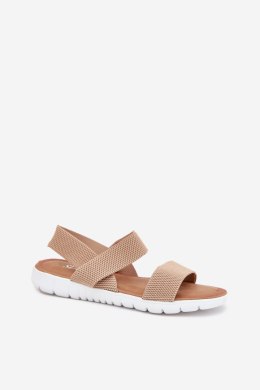 Sandały damskie Model Felira 9696-PL Beige