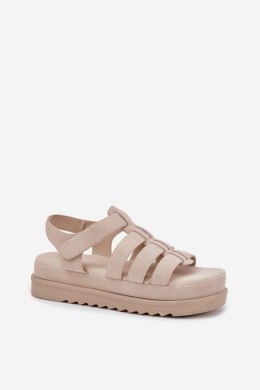 Sandały damskie Model Filisenia PL363 Beige