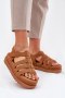 Sandały damskie Model Filisenia PL363 Camel