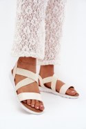 Sandały damskie Model Norina 9697-PL Light Beige