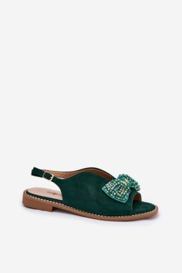 Sandały damskie Model S.Barski KV51-014 Green