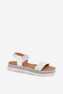 Sandały damskie Model Velara 9695-PL White