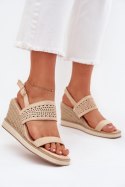 Sandały damskie Model Zolira 7210 Beige