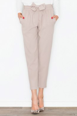 Spodnie damskie  Model M523 Beige - Figl