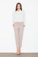 Spodnie damskie  Model M523 Beige - Figl