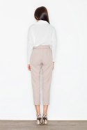 Spodnie damskie  Model M523 Beige - Figl