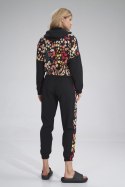Spodnie Damskie Model M756 Black/Wzór 122 - Figl