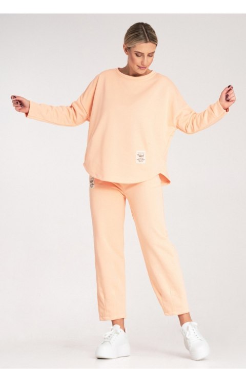 Spodnie Dres Model M1125 Orange - Figl Spodnie Dres Model M1125 Orange - Figl