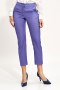 Spodnie damskie  Fioletowe chino SD70 Violet - Nife