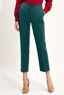 Spodnie damskie  Zielone chino SD70 Green - Nife