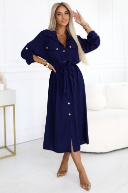 Sukienka damska Model 531-6 Navy - Numoco