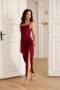 Sukienka damska Model Aria BOR SUK0529 Bordo - Roco Fashion