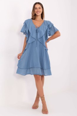 Sukienka damska Model MI-SK-102128.61 Dark Blue - Italy Moda
