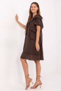 Sukienka damska Model MI-SK-102128.61 Dark Brown - Italy Moda
