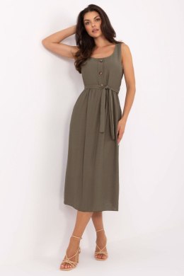 Sukienka damska Model MI-SK-A1710.60 Khaki - Italy Moda