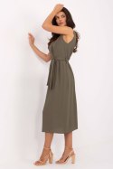 Sukienka damska Model MI-SK-A1710.60 Khaki - Italy Moda