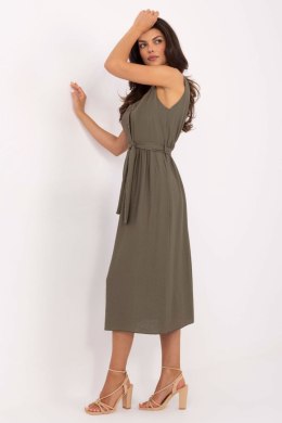 Sukienka damska Model MI-SK-A1710.60 Khaki - Italy Moda