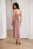 Sukienka damska Model Maribel BRA SUK0480 Brown - Roco Fashion