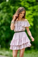 Sukienka damska Model ROZ SUK0291 Pink - Roco Fashion
