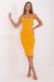 Sukienka damska Model RV-SK-7531.54 Light Orange - Rue Paris