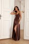 Sukienka damska Model Serena BRA SUK0521 Brown - Roco Fashion