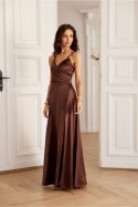 Sukienka damska Model Serena BRA SUK0521 Brown - Roco Fashion