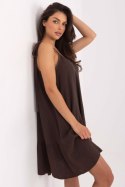 Sukienka damska Model TW-SK-BI-12-1196.97 Dark Brown - Och Bella