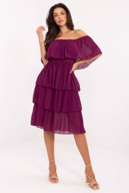Sukienka damska hiszpanka Model TW-SK-BI-2120.69 Violet - Och Bella