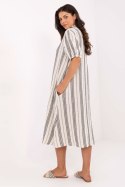 Sukienka damska Model TW-SK-BI-2451.84 White/Black - Och Bella