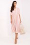 Sukienka damska Model TW-SK-BI-2451.84 White/Pink - Och Bella
